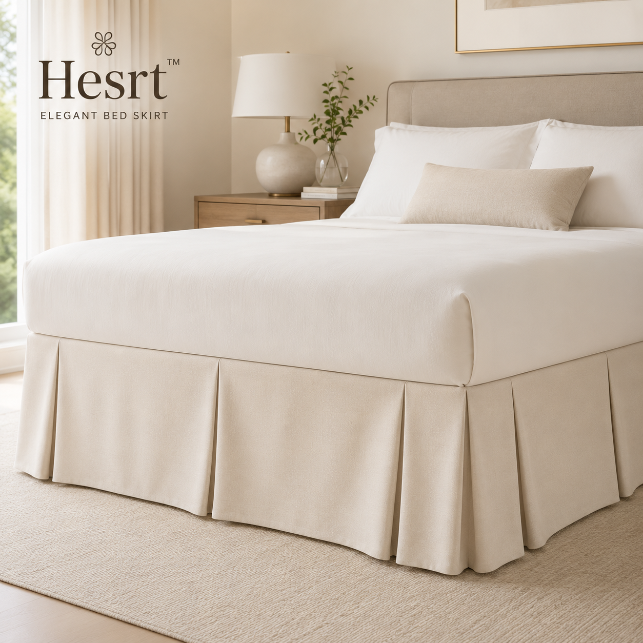 Hesrt™ Elegant Bed Skirt